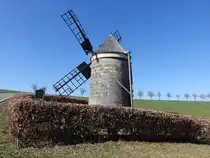 Reichst�dt, Windm�hle, erbaut 1850 durch Johann Gottlieb Z�nnchen (28.03.2025)