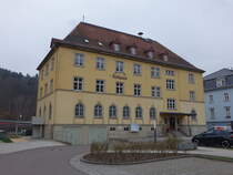 Bad Schandau, Rathaus in der Dresdner Strae (28.03.2025)