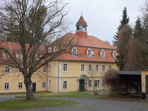 Berggiehbel, Schloss Friedrichsthal, erbaut im 18. Jahrhundert (29.03.2025)