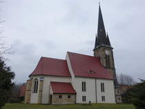 Friedrichswalde, evangelische Kirche, erbaut 1783 (29.03.2025)