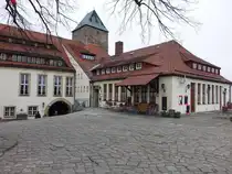 Hohnstein, oberer Burghof mit Burgsch�nke (29.03.2025)