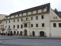 Knigstein, ehemaliges Hotel Sachsenhof in der Bielatalstrae, erbaut 1683 (29.03.2025)