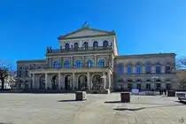 Das Opernhaus in Hannover wurde zwischen 1845 und 1852 im sp�tklassizistischen Stil erbaut. (April 2025)