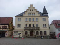 Stadt Wehlen, Manufakturhotel am Markt, erbaut um 1900 (29.03.2025)