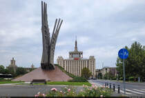 Denkmal fr den antikommunistischen Kampf (Monumentul Luptei Anticomuniste) und Haus der freien Presse (Casa Presei Libere) in București (RO).

🕓 18.9.2024 | 13:00 Uhr