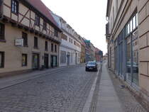 Aschersleben, historische Huser in der Hohen Strae (12.04.2025)