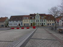 Schkeuditz, Gasthof zum blauen Engel am Markt, erbaut 1660 (12.04.2025)