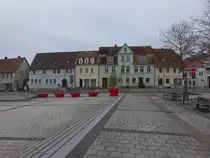 Schkeuditz, Gasthof zum blauen Engel am Markt, erbaut 1660 (12.04.2025)