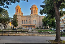 Kathedrale  St. Peter und Paul  (Catedrala Arhiepiscopală „Sfinții Apostoli Petru și Pavel”) in Constanța (RO) am Morgen.

🕓 24.9.2024 | 7:14 Uhr