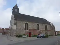 Chocques, Pfarrkirche Notre Dame in der Rue de Eglise, erbaut 1815 (25.04.2025)