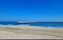 Gekappte Seebr�cke in Mamaia, dem n�rdlichsten Stadtteil von Constanța (RO).

🕓 24.9.2024 | 13:01 Uhr