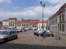 Aire-sur-la-Lys, Huser am Place Notre Dame (25.04.2025)