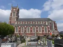 Roquetoire, Pfarrkirche Saint Michel, erbaut im 19. Jahrhundert (25.04.2025)