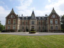 Tilques, Schloss Le Hocquet, erbaut 1891, heute Hotel (25.04.2025)