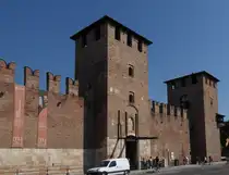 Castelvecchio aufgenommen an der Stra�e Corso Castelvecchio. 05.2025