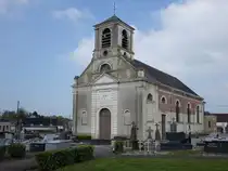 Moulle, Pfarrkirche Saint-Nicolas, erbaut im 18. Jahrhundert (25.04.2025)