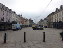 Cirencester, historische Huser am Market Place (26.04.2025)