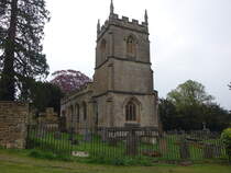 Rendcomb, Pfarrkirche St. Peter, erbaut 1517 durch Edmund Tame (26.04.2025)