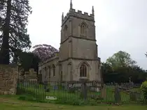 Rendcomb, Pfarrkirche St. Peter, erbaut 1517 durch Edmund Tame (26.04.2025)