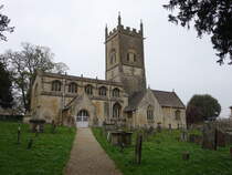 Withington, Pfarrkirche St. Michael, erbaut im 12. Jahrhundert (26.04.2025)