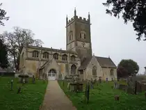 Withington, Pfarrkirche St. Michael, erbaut im 12. Jahrhundert (26.04.2025)
