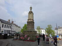 Chepstow, War Memorial Denkmal am Beaufort Square (26.04.2025)
