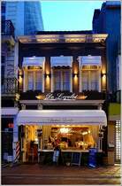 Ein kleines typisches Restaurant in Blankenberge, auch wenn der Name nicht echt belgisch klingt. 12.09.08 (Jeanny)