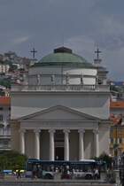 Pfarrkirche von Sant’Antonio Taumaturgo, am Canale Grande in Triest. 05.2025