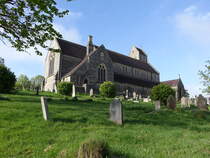 Penarth, Pfarrkirche St. Augustine am Church Place, erbaut 1866 (27.04.2025)