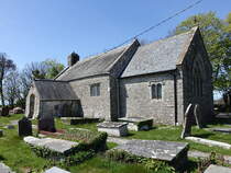 Monknash, Pfarrkirche St. Mary, erbaut ab 1129, restauriert von 1890 bis 1891 (27.04.2025)