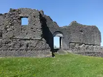 Ruine des Birdgend Castle, erbaut im 12. Jahrhundert (27.04.2025)