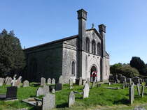 Margam Abbey, Klosterkirche, erbaut im 11. Jahrhundert (27.04.2025)
