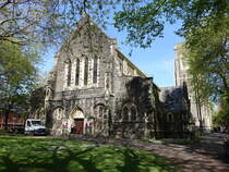 Swansea, Pfarrkirche St. Mary, erbaut im 13. Jahrhundert, renoviert von 1879 bis 1882 von Vikar Dr. Morgan (28.07.2025)