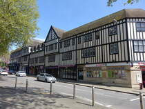 Swansea, Fachwerkhuser in der Caer Street (28.04.2025)