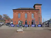 Swansea, The Pump House, erbaut von 1899 bis 1900 f�r die dampfgetriebene Hydraulikpumpe f�r die S�d- und Norddocks von Swansea (28.04.2025)