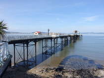 Mumbles, Pier an der Seepromenade, erbaut 1898 (28.04.2025)
