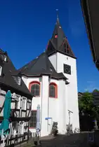 Idstein - Altstadt, Unionskirche (ev., erb. 1330/50) aus Blickrichtung Obergasse, 14.05.2025