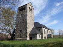 Mllerdorf, evangelisce St. Petri Kirche, erbaut 1898 (13.04.2025)
