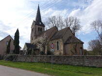 Freist, evangelische Hl. Geist Kirche, erbaut im 19. Jahrhundert (13.04.2025)
