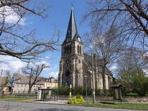 Amesdorf, evangelische Dorfkirche in der Kirchstrae (14.04.2025)