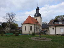 Beesedau, evangelische Kirche, erbaut ab 1726 (14.04.2025)