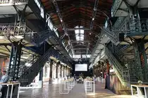 Hamburg am 16.9.2024, Blick in die Fischauktionshalle am Altonaer Fischmarkt (�ffentlich zug�nglich) /