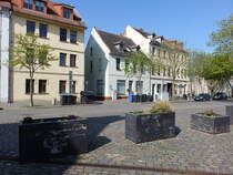 Bernburg, Huser am Altstdter Kirchhof in der Talstadt (14.04.2025)