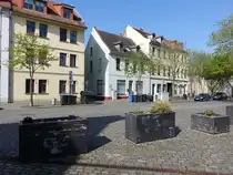 Bernburg, H�user am Altst�dter Kirchhof in der Talstadt (14.04.2025)