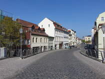 Bernburg, Huser am alten Markt in der Talstadt (14.04.2025)