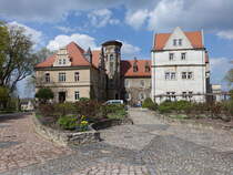 Hohenerxleben, Schloss, erbaut im 16. Jahrhundert (14.04.2025)