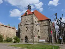Nienburg, Klosterkirche St. Marien und St. Cyprian, gotische Hallenkirche, erbaut ab 1242 (14.04.2025)