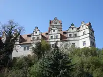 Schloss Pl�tzkau, erbaut von 1566 bis 1573 im Renaissancestil (14.04.2025)