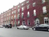 H�userzeile in Dublin, der Hauptstadt der Republik Irland am 14.09.2014. 