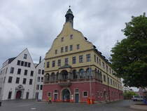 Ulm, Schwrhaus am Weinhof, erbaut von 1612 bis 1613, Ort des jhrlichen Schwrakts (01.06.2025)